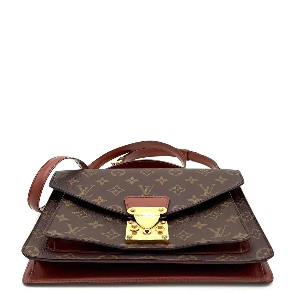 Vintage Monogram Canvas Monceau 26 Crossbody Bag